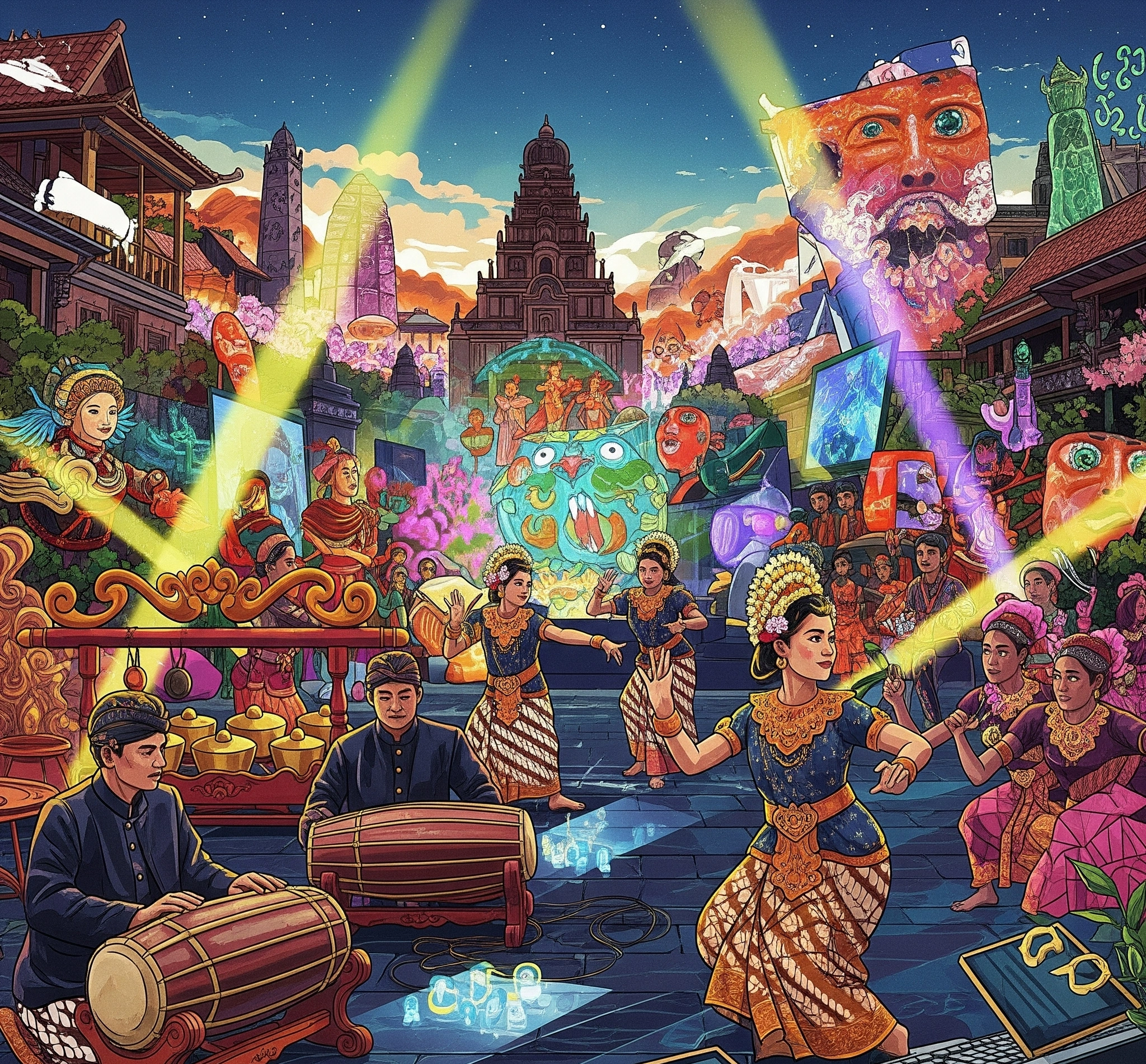 Representasi artistik Festival Kesenian Yogyakarta 2025 dengan perpaduan seni tradisional dan kontemporer