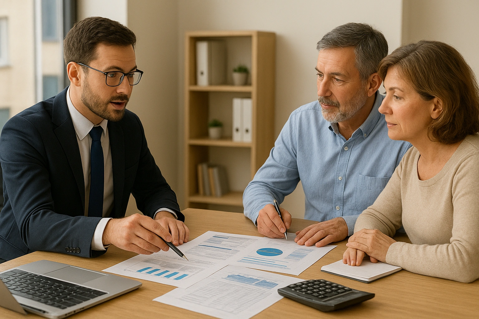 An in-depth financial planning session, part of a comprehensive financial planning guide.